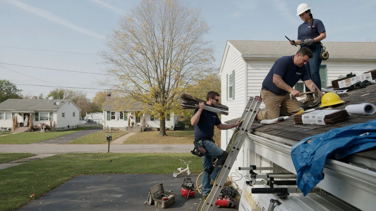 Local Roofing Contractors in Pleasantville, IA near me